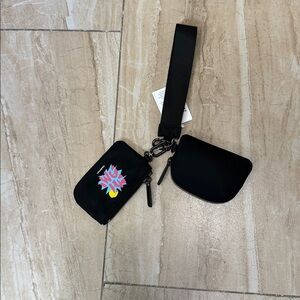 Lululemon Dual Pouch Wristlet *Special edition “MIAMI”color code BLK